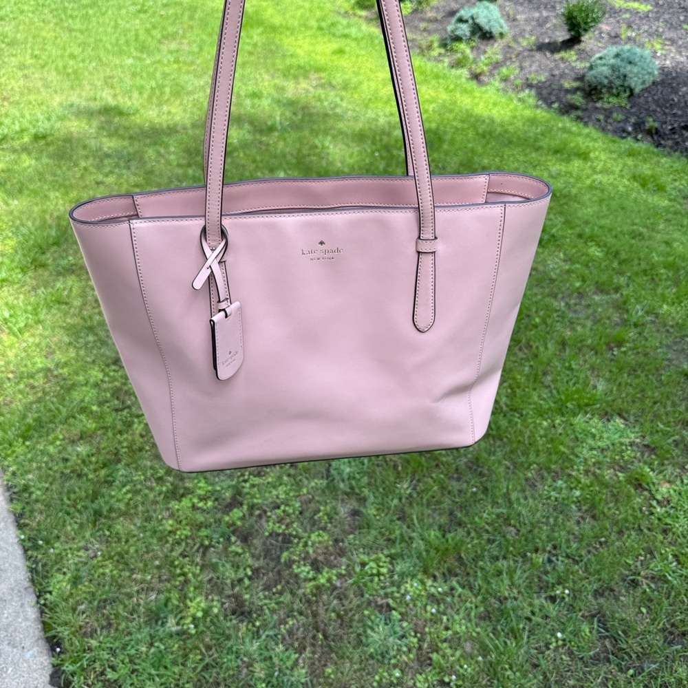 Kate Spade Pink Leather Tote
